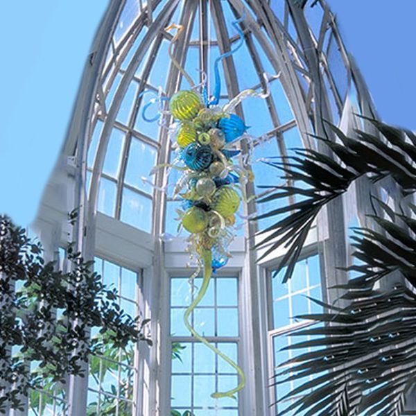 multicolor flower glass pendant lamp dome lighting art decor led light source 48 inches hand blown chain chandelier lights fixture-z
multicolor flower glass pendant lamp dome lighting art decor led light source 48 inches hand blown chain chandelier lights fixture-z