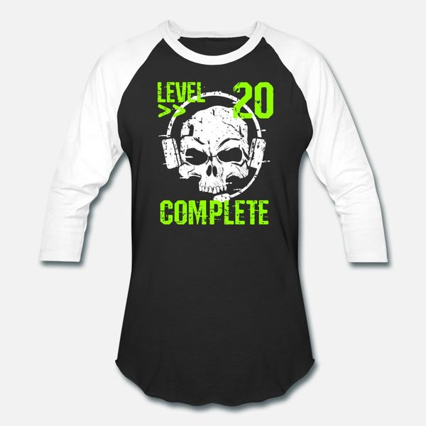 level 20 complete 20th birthday pc freaks gamer t shirt men printed tee shirt o neck kawaii gift breathable spring letters shirt
level 20 complete 20th birthday pc freaks gamer t shirt men printed tee shirt o neck kawaii gift breathable spring letters shirt