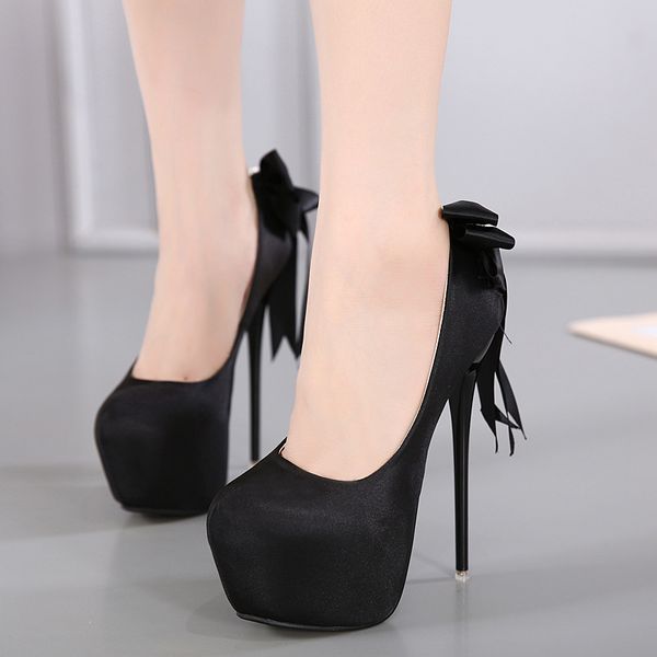 shoes woman pumps cross-tied ankle strap wedding party shoes platform dress women high heels suede ladies plus size, Black
shoes woman pumps cross-tied ankle strap wedding party shoes platform dress women high heels suede ladies plus size, Black
