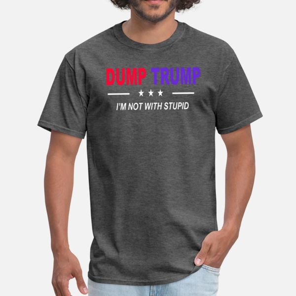 dump trump t shirt men design short sleeve plus size 3xl outfit famous humor summer style unique shirt
dump trump t shirt men design short sleeve plus size 3xl outfit famous humor summer style unique shirt