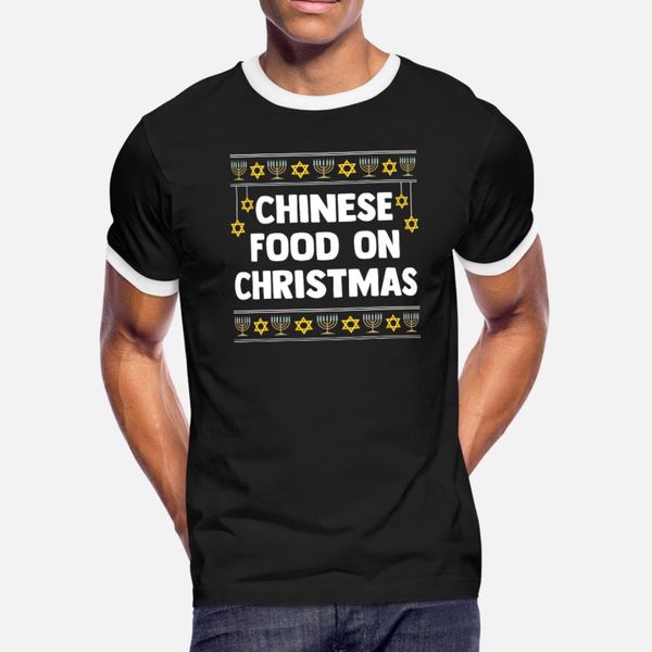 chinese food on christmas hanukkah chanukkah t shirt men printed 100% cotton euro size s-3xl homme graphic fashion summer style trend shirt, White;black
chinese food on christmas hanukkah chanukkah t shirt men printed 100% cotton euro size s-3xl homme graphic fashion summer style trend shirt, White;black