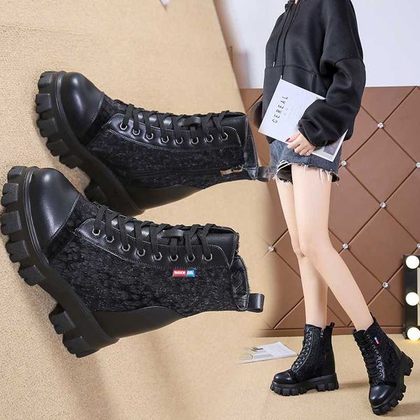 white ankle boots women shoes autumn booties ladies boots-women luxury designer winter footwear round toe low lolita, Black
white ankle boots women shoes autumn booties ladies boots-women luxury designer winter footwear round toe low lolita, Black
