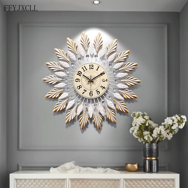 american creative watch hanging clock living room bedroom mute iron fashion clock wall decor light luxury art wall
american creative watch hanging clock living room bedroom mute iron fashion clock wall decor light luxury art wall