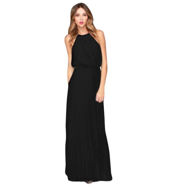 casual dresses 2021 women dress robe pull summer formal chiffon sleeveless party long maxi vestidos mujer sukienki, Black;gray
casual dresses 2021 women dress robe pull summer formal chiffon sleeveless party long maxi vestidos mujer sukienki, Black;gray