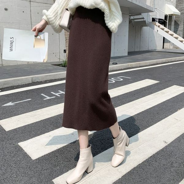 skirts antumn women stretch elastic high waist knitting maxi office lady soild ribbed knitted long straight skirt saias t264, Black
skirts antumn women stretch elastic high waist knitting maxi office lady soild ribbed knitted long straight skirt saias t264, Black