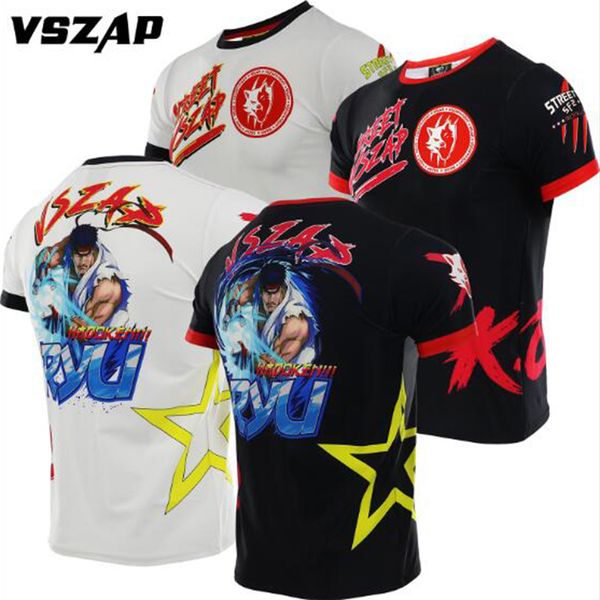 2020 summer new vszap men fighting wrestling training fitness short sleeve t-shirt mma muay thai jiu-jitsu fighting sanda tshirt, White;black
2020 summer new vszap men fighting wrestling training fitness short sleeve t-shirt mma muay thai jiu-jitsu fighting sanda tshirt, White;black