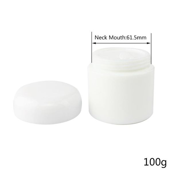 storage bottles & jars 100g large capacity cosmetic skin-care packaging, empty glass cream container in opal pearl white, facial jar
storage bottles & jars 100g large capacity cosmetic skin-care packaging, empty glass cream container in opal pearl white, facial jar
