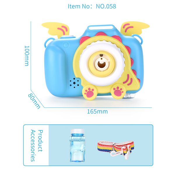 kid toy bubble machine toys animal bubble camera a bubble blowing camera selling music lighting toy gift of the child
kid toy bubble machine toys animal bubble camera a bubble blowing camera selling music lighting toy gift of the child