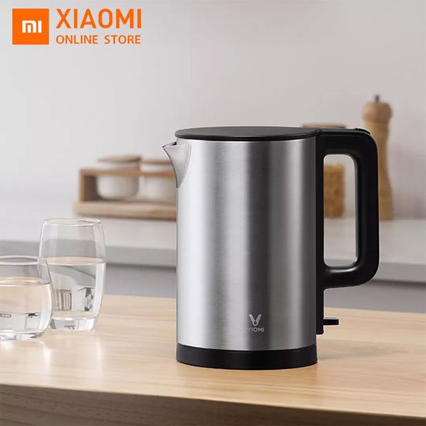 viomi electric kettle 1.5l 1800w thermostat anti-scalding home 304 stainless steel portable travel water kettle boiler
viomi electric kettle 1.5l 1800w thermostat anti-scalding home 304 stainless steel portable travel water kettle boiler