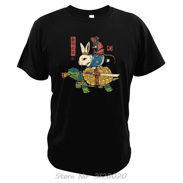 kame usagi and ratto ninjas t shirt harajuku cotton tees summer rabbit turtle mouse animal japan tshirt
kame usagi and ratto ninjas t shirt harajuku cotton tees summer rabbit turtle mouse animal japan tshirt