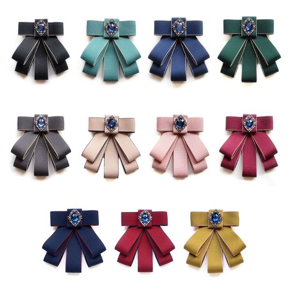 fashion ribbon bow tie formal party handmade necktie rhinestone crystal brooch pin luxury wedding adjustable bowties, Blue;purple
fashion ribbon bow tie formal party handmade necktie rhinestone crystal brooch pin luxury wedding adjustable bowties, Blue;purple