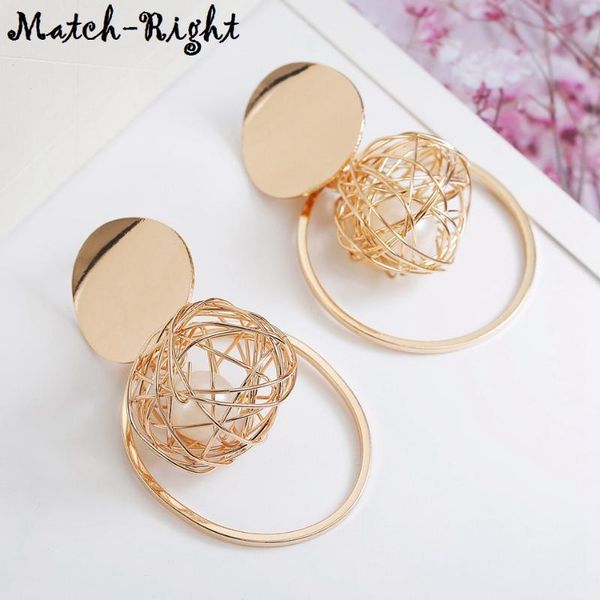 geometric woven earrings for women metal ball drop earring pendant new woman jewelry mujer aretes brincos de mulheres lx017, Silver
geometric woven earrings for women metal ball drop earring pendant new woman jewelry mujer aretes brincos de mulheres lx017, Silver