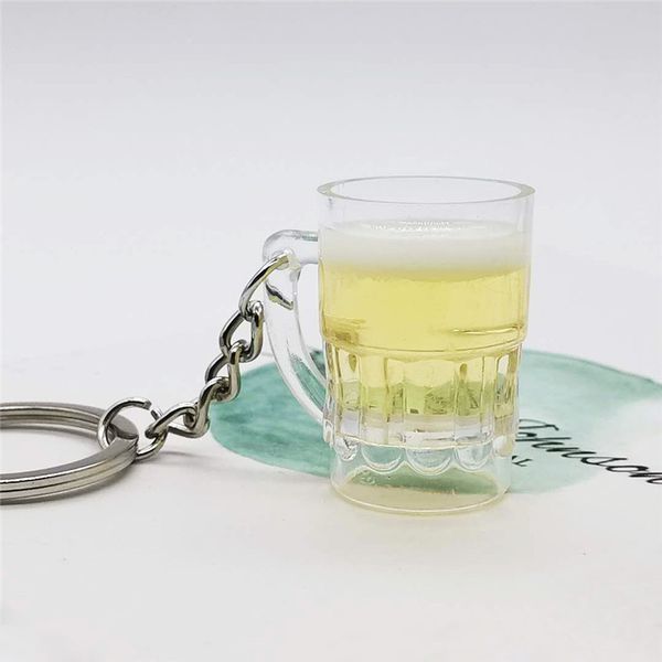3d imitation pendant beer mug cup keychains cute handmade craft diy jewelry auto key ring men party gift cool car accessories, Silver
3d imitation pendant beer mug cup keychains cute handmade craft diy jewelry auto key ring men party gift cool car accessories, Silver
