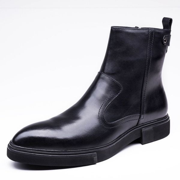 2020 fashion men genuine leather shoes winter black vintage men boots genuine leather male boots ankle shoes
2020 fashion men genuine leather shoes winter black vintage men boots genuine leather male boots ankle shoes