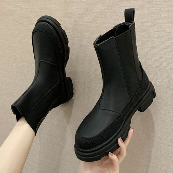 elastic band riding boots women 2020 platform boots height increasing shoes women slip on botas thicken soled stretch sock, Black
elastic band riding boots women 2020 platform boots height increasing shoes women slip on botas thicken soled stretch sock, Black