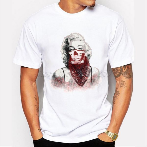 2018 new brand men's fashion marilyn monroe punk style t-shirt creative design printed male casual boy funny customized tee
2018 new brand men's fashion marilyn monroe punk style t-shirt creative design printed male casual boy funny customized tee