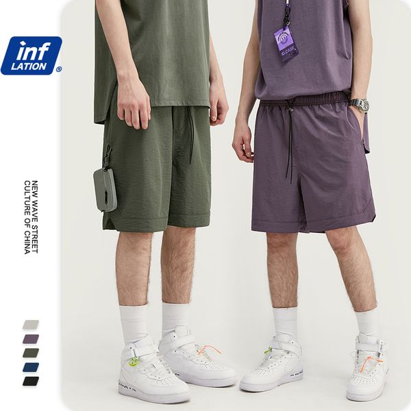 men's shorts inflation street wear mens elastic waist men hip hop summer beach vintage compression 3073s20, White;black
men's shorts inflation street wear mens elastic waist men hip hop summer beach vintage compression 3073s20, White;black