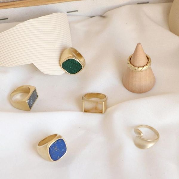 simple gold square ring new women men punk ring width polished finger rings jewelry, Golden;silver
simple gold square ring new women men punk ring width polished finger rings jewelry, Golden;silver