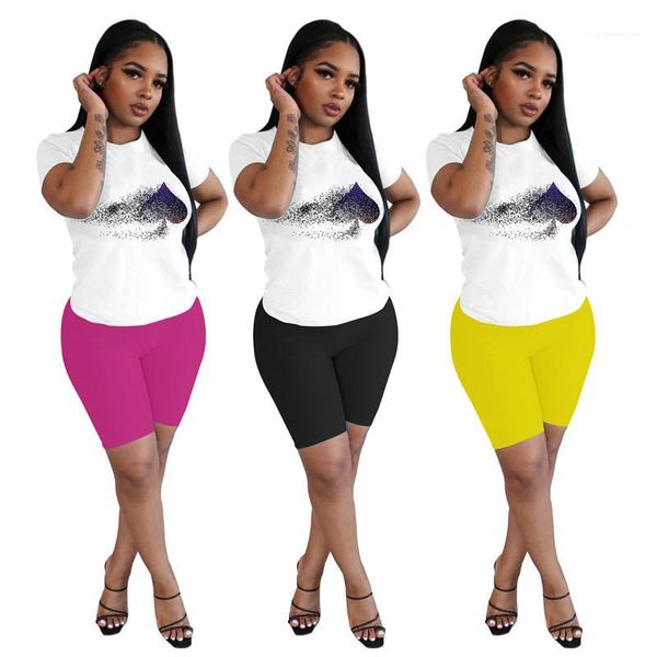 two piece set fashion letter print womens tracksuits summer crew neck short sleeve shorts slim women designer, Gray
two piece set fashion letter print womens tracksuits summer crew neck short sleeve shorts slim women designer, Gray