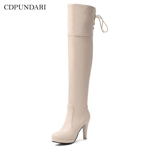boots cdpundari high heels over the knee women platform ladies winter cuissardes talons hauts hautes, Black
boots cdpundari high heels over the knee women platform ladies winter cuissardes talons hauts hautes, Black