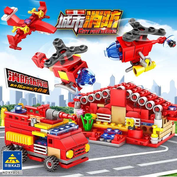 city fire fight engine building blocks sets firefighter fire truck car diy bricks figures educational model kit kids toys 01
city fire fight engine building blocks sets firefighter fire truck car diy bricks figures educational model kit kids toys 01