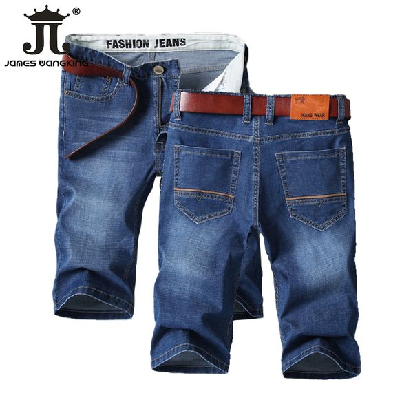 2020 new summer thin section loose casual straight denim shorts men's knee length jeans men's denim calf-length pants, Blue
2020 new summer thin section loose casual straight denim shorts men's knee length jeans men's denim calf-length pants, Blue