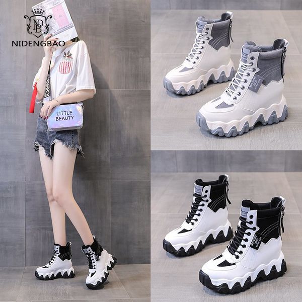 boots high women's fashion sneakers quality women platform shoes casual tenis trainers lady footwear botines mujer, Black
boots high women's fashion sneakers quality women platform shoes casual tenis trainers lady footwear botines mujer, Black