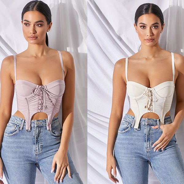 mesh crop women summer vintage lace up tank t shirt short halter party, White
mesh crop women summer vintage lace up tank t shirt short halter party, White