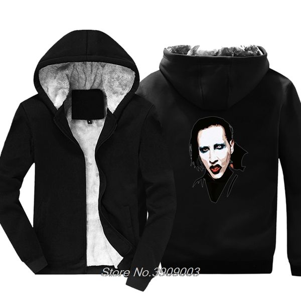 new marilyn manson sweatshirts american singer men shirts novelty male thicken warm cotton coat cool streetwear
new marilyn manson sweatshirts american singer men shirts novelty male thicken warm cotton coat cool streetwear