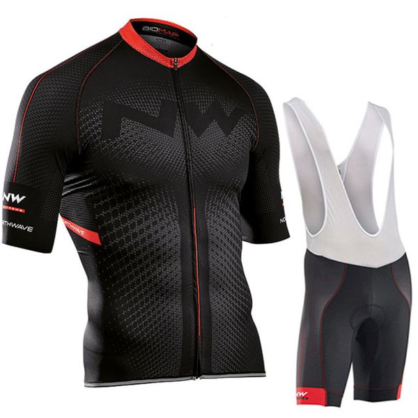 new northwave summer cycling jersey set breathable team racing sport bicycle jersey mens cycling clothing short bike nw, Black;blue 
new northwave summer cycling jersey set breathable team racing sport bicycle jersey mens cycling clothing short bike nw, Black;blue