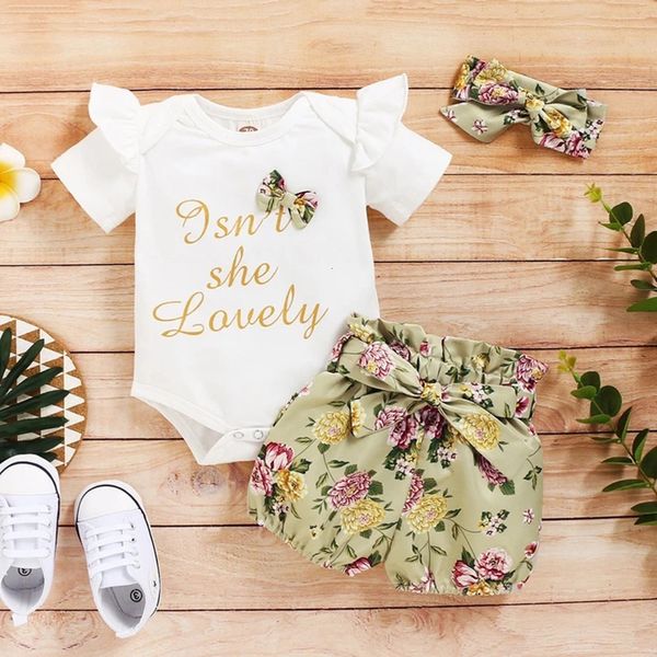 designer novel cute infant girls clothes fashion short sleeve sets solid color lettering printed shorts hairband 3pc outfits, Pink;blue
designer novel cute infant girls clothes fashion short sleeve sets solid color lettering printed shorts hairband 3pc outfits, Pink;blue