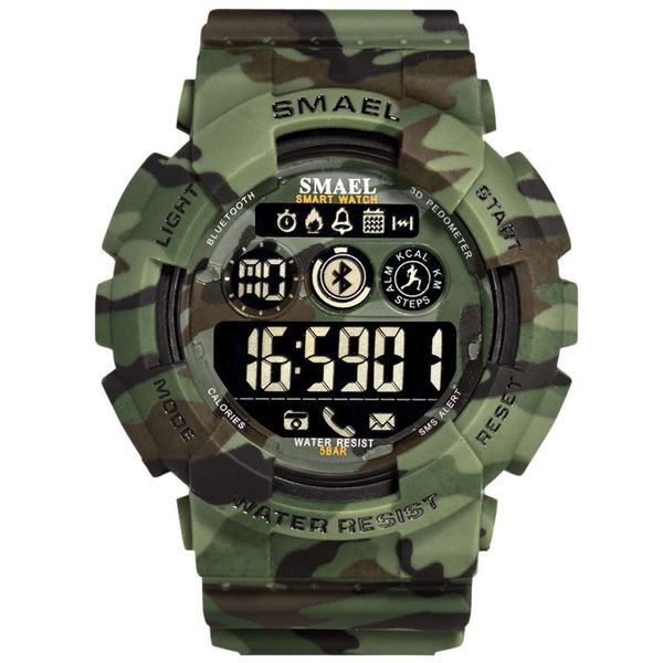smael smill watch sports outdoor waterproof more function popular men electronic creative watches, Slivery;brown
smael smill watch sports outdoor waterproof more function popular men electronic creative watches, Slivery;brown