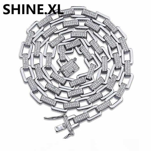 hip hop mens 14k gold посеребренная iced out cz square anchor bling звено цепи ожерелье ювелирные изделия мужчины идея подарка, Silver
hip hop mens 14k gold посеребренная iced out cz square anchor bling звено цепи ожерелье ювелирные изделия мужчины идея подарка, Silver