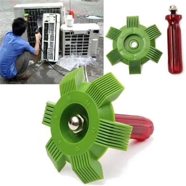1pc universal car a/c radiator condenser fin comb air conditioner coil straightener cleaning tool auto cooling system repair
1pc universal car a/c radiator condenser fin comb air conditioner coil straightener cleaning tool auto cooling system repair