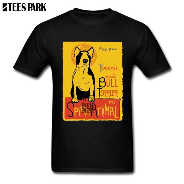 printing t shirts funny miniature bull terrier cute dog t-shirt mashup designer shirts baseball new students