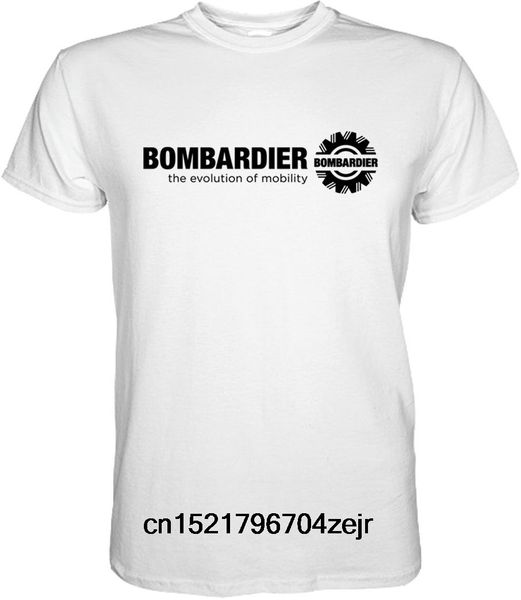 men t shirt bombardier logo short sleeve funny t-shirt novelty tshirt women
