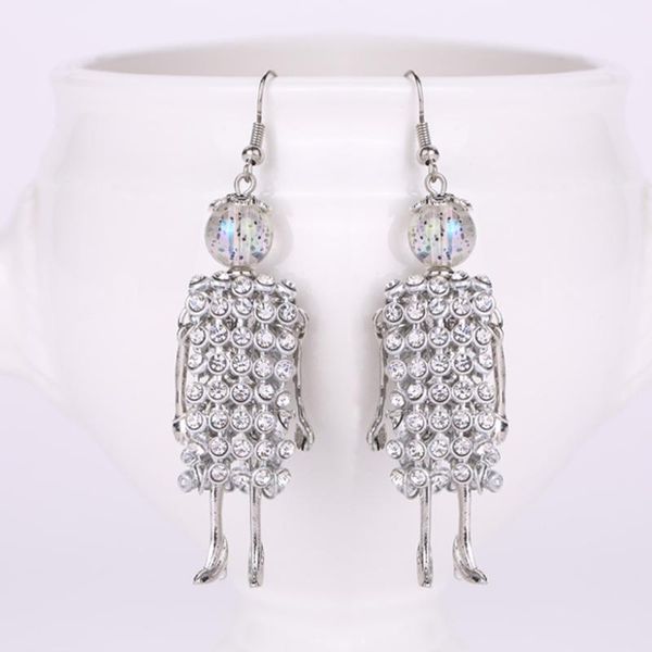 ylwhjj 2020 new doll white rhinestone lovely earrings for women crystal baby drop earrings girl statement fashion jewelry brand, Silver
ylwhjj 2020 new doll white rhinestone lovely earrings for women crystal baby drop earrings girl statement fashion jewelry brand, Silver