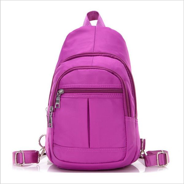 2020 new women backpack diagonal waterproof nylon solid bag multifunction chest bag small backpack for students
2020 new women backpack diagonal waterproof nylon solid bag multifunction chest bag small backpack for students