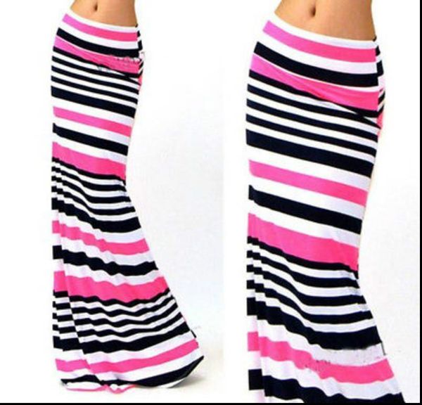 ladies maxi striped size smlxl new women skirt long gypsy jersey stretch full skirts drop shipping, Black
ladies maxi striped size smlxl new women skirt long gypsy jersey stretch full skirts drop shipping, Black