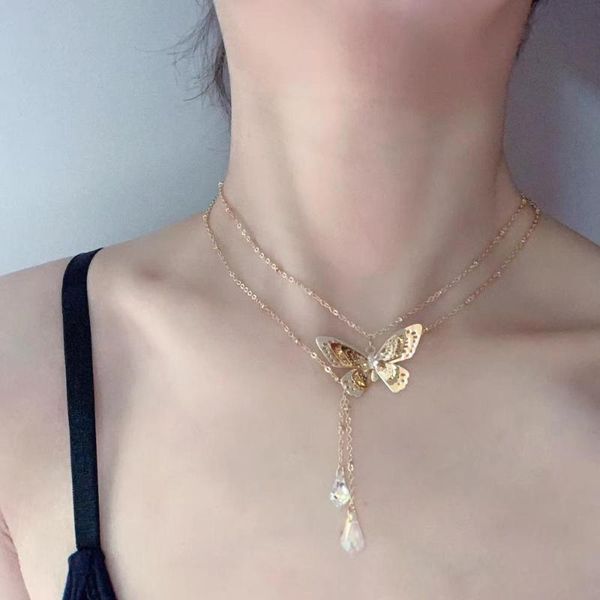 pendant necklaces pjx vintage butterfly-shaped necklace tianium steel with rhinestone geometric for women 2021 arrival, Silver
pendant necklaces pjx vintage butterfly-shaped necklace tianium steel with rhinestone geometric for women 2021 arrival, Silver