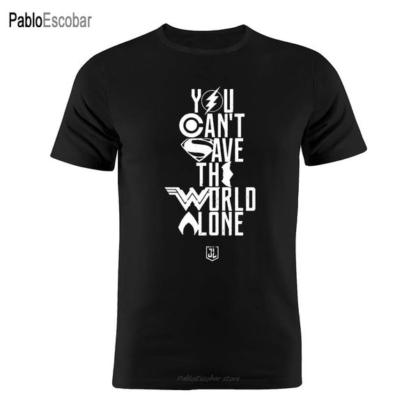 shubuzhi cotton t shirt justice league you can't save the world alone silhouette artwork gift tee
shubuzhi cotton t shirt justice league you can't save the world alone silhouette artwork gift tee