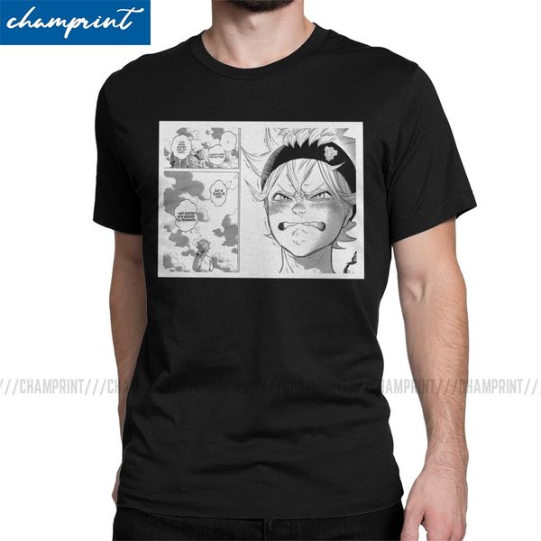 black clover asta japanese manga t shirts men 100% cotton crazy t-shirts round collar tees short sleeve clothes classic
black clover asta japanese manga t shirts men 100% cotton crazy t-shirts round collar tees short sleeve clothes classic