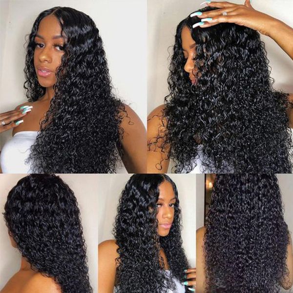2020 new deep wave wig lace front human hair wigs for women 13x6 lace wig remy curly human hair wig pre plucked with baby hair, Black
2020 new deep wave wig lace front human hair wigs for women 13x6 lace wig remy curly human hair wig pre plucked with baby hair, Black
