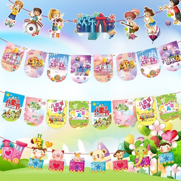 2020 children's day pull pull flag shopping mall kindergarten background decoration triangle flag classroom layout paper banner twgle
2020 children's day pull pull flag shopping mall kindergarten background decoration triangle flag classroom layout paper banner twgle