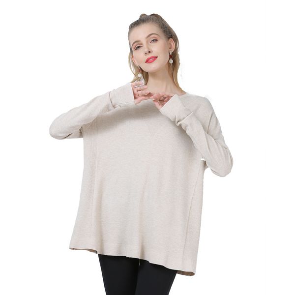 women's sweaters 2021 autumn sweater elegant horizontal neck loose simple drop shoulder long sleeve all-match pullover knitting shirt, White;black
women's sweaters 2021 autumn sweater elegant horizontal neck loose simple drop shoulder long sleeve all-match pullover knitting shirt, White;black