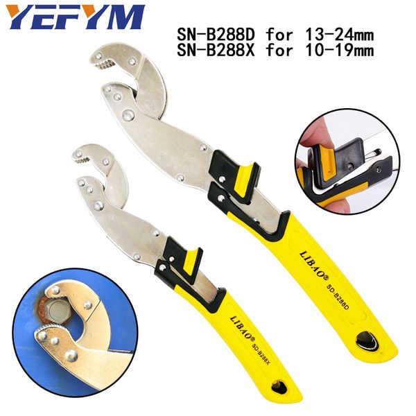 10-19/13-24mm new universal key pipe wrench open end spanner set 65 manganese steel chrome plating snap grip plumber multi tool
10-19/13-24mm new universal key pipe wrench open end spanner set 65 manganese steel chrome plating snap grip plumber multi tool