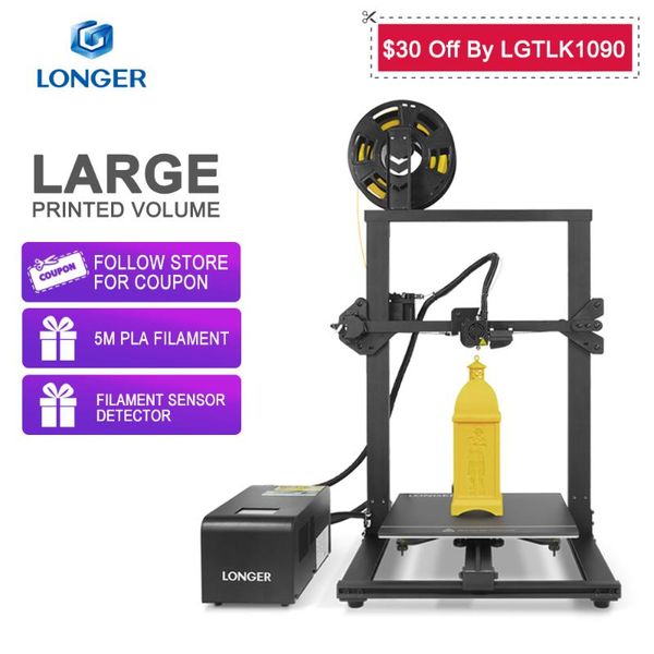 printers longer lk1 3d printer with 2.8" touch screen big printed volume unique frame design resume printing print
printers longer lk1 3d printer with 2.8" touch screen big printed volume unique frame design resume printing print