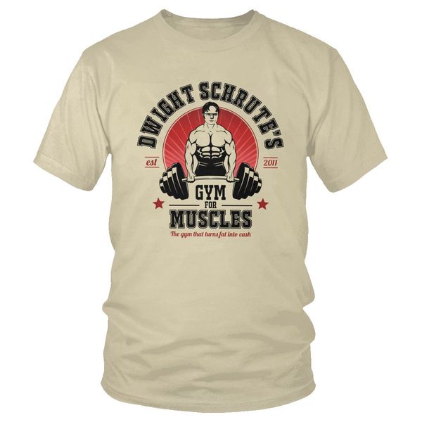 dwight schrute gym for muscles t shirt men cotton stylish t-shirt o-neck short sleeve the office tv series tee oversized apparel
dwight schrute gym for muscles t shirt men cotton stylish t-shirt o-neck short sleeve the office tv series tee oversized apparel