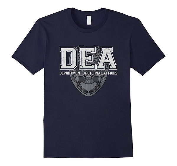 2019 new summer tee shirt dea: department of eternal affairs christianity t-shirt cool t-shirt