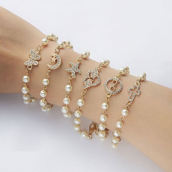 дорин box мода геометрическая сердце креста подвески bracelts hollow rhinestone pearl браслет для женщин партии подарки ювелирные изделия, Black
дорин box мода геометрическая сердце креста подвески bracelts hollow rhinestone pearl браслет для женщин партии подарки ювелирные изделия, Black